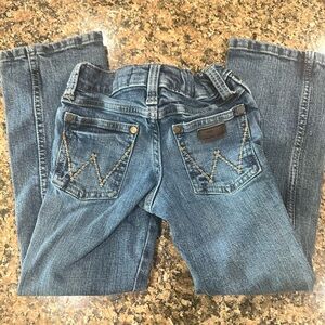 Wrangler Retro Relaxed Boot Cut Jeans in Classic Blue